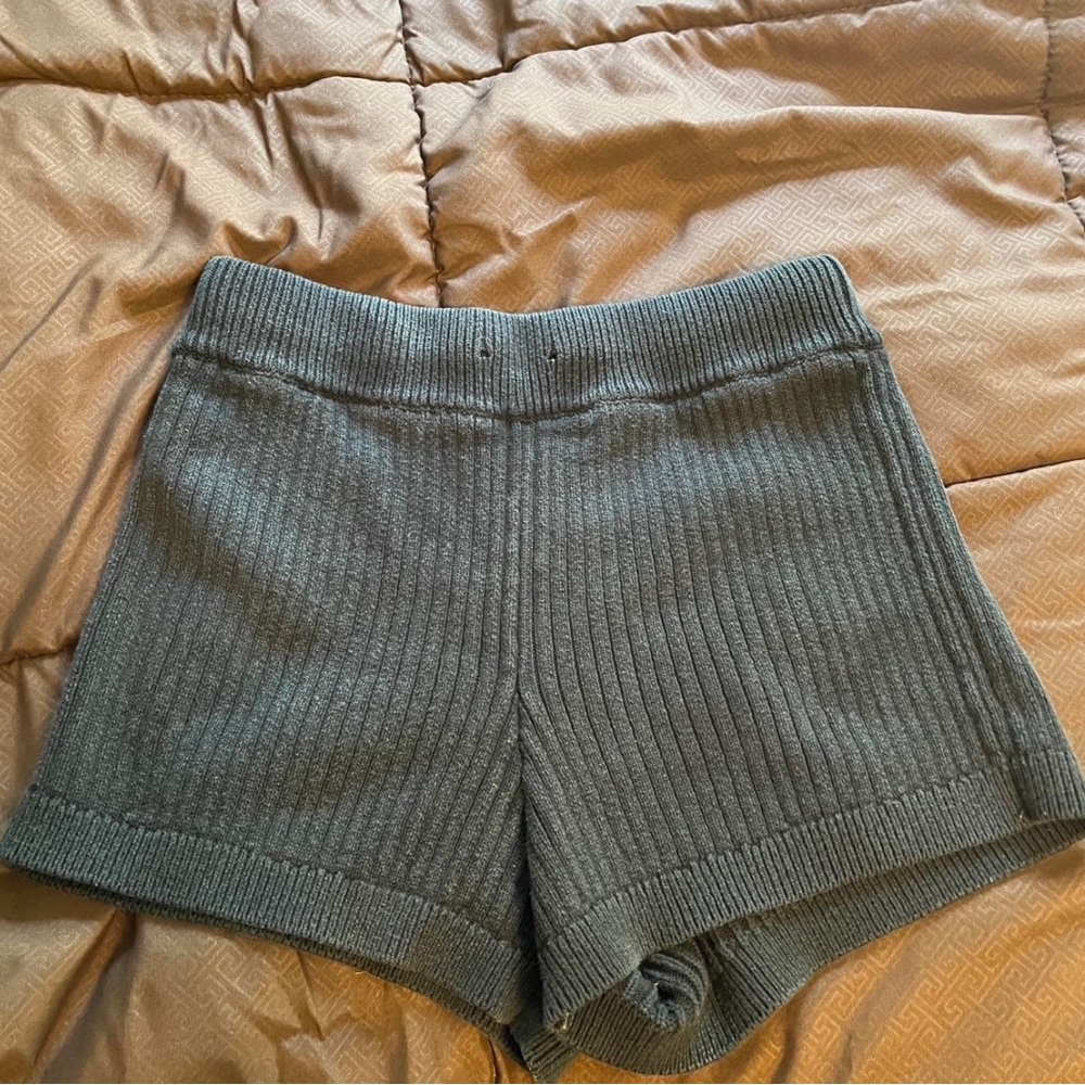 Reformation knit shorts